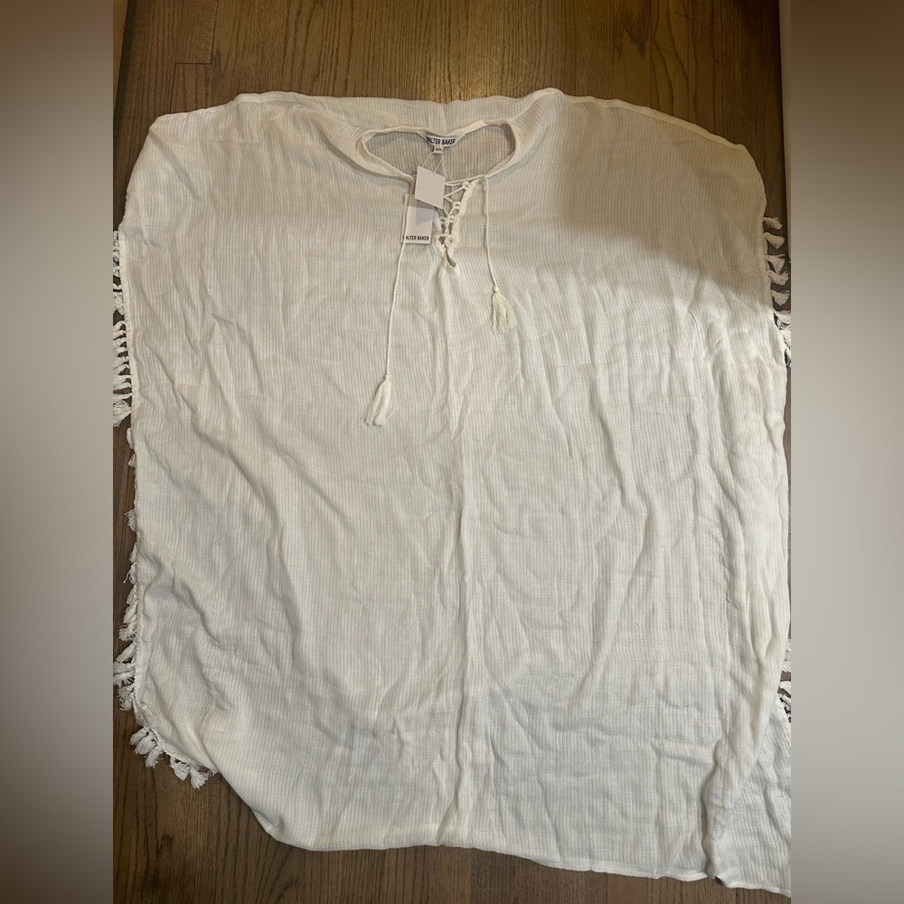 NWT Walter Baker Swimsuit Coverup-O/S-Ivory